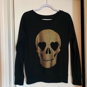 Vans gold skull sweatshirt